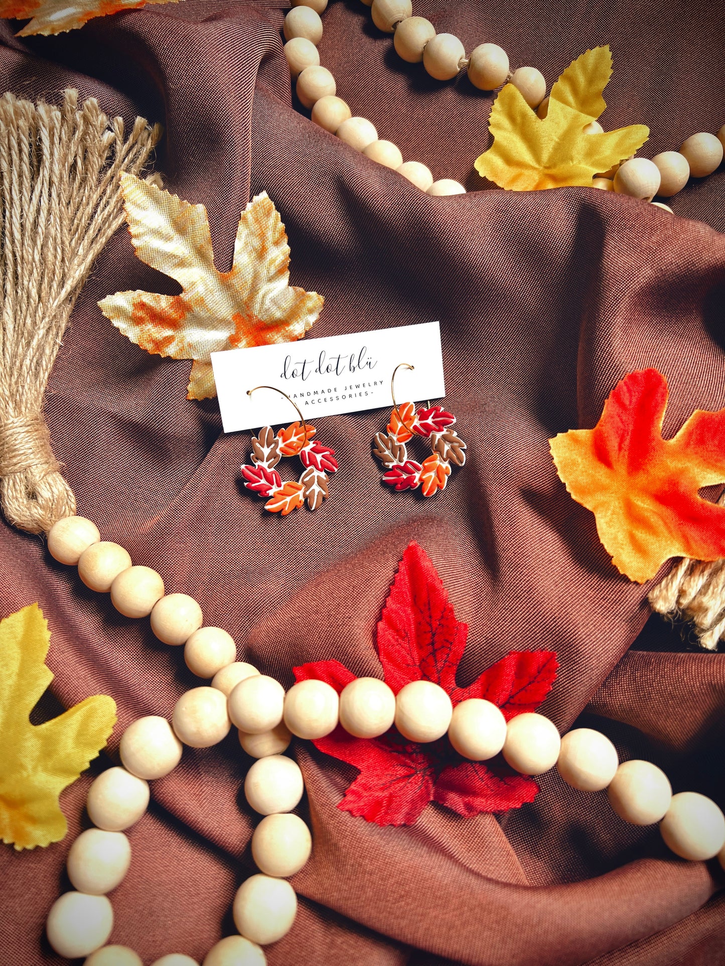 Autumn Wreath Hoops