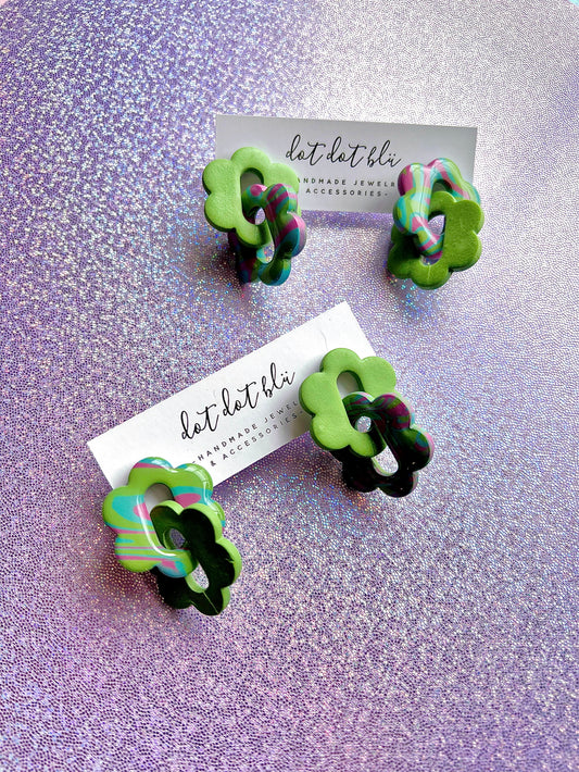 Funky Little Friends Statement Studs