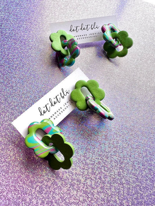 Funky Little Friends Statement Studs